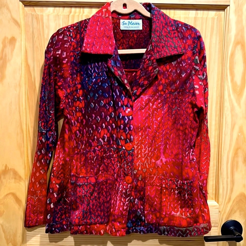 Su Placer Vintage  Women's Blazer